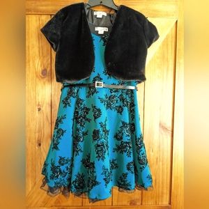 Girls Knit Works formal dress